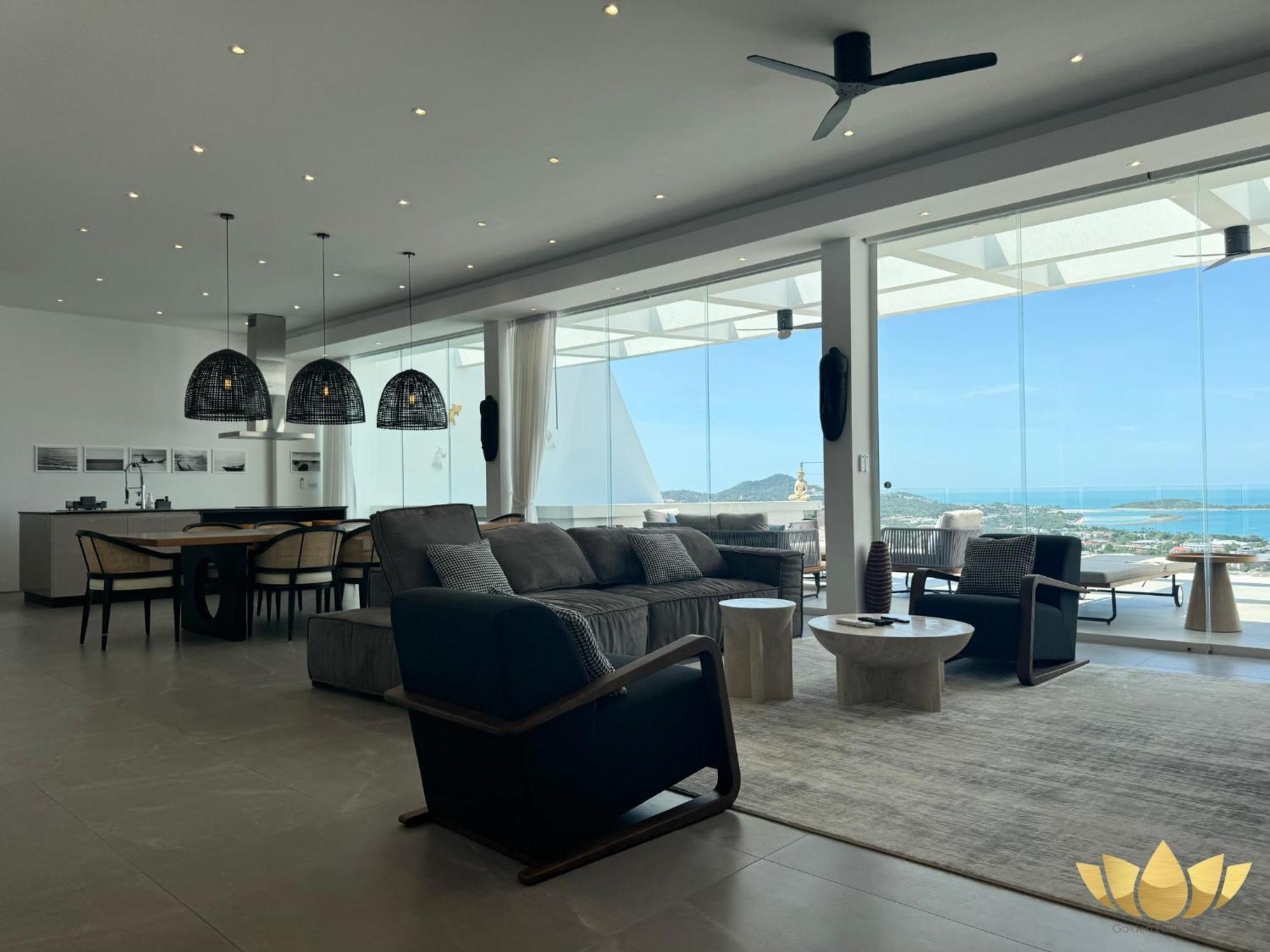Golden Lotus Villas Amphoe Koksamui 외부 사진